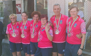 Petanque: l’Auxilium Saluzzo femminile festeggia la promozione in Serie A