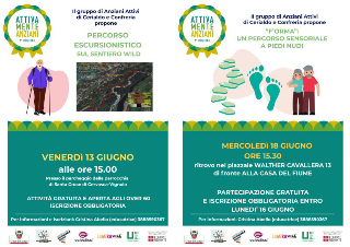 Passeggiate ed esperienze sensoriali per la terza età: tornano le attività del progetto “Attivamente Anziani”