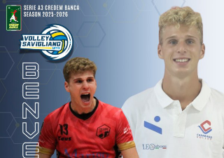 Volley Savigliano - Francesco Prosperi è il nuovo libero