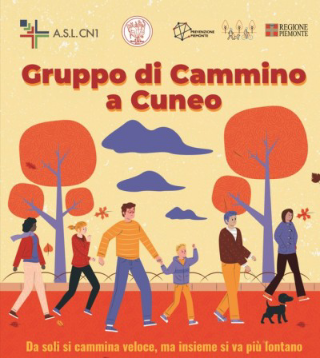 Cuneo - Nasce un nuovo Gruppo di Cammino: attività fisica gratuita per tutti