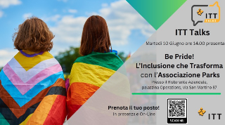 Barge: ITT Talks riflette sull’inclusione con l’evento “Be pride!”