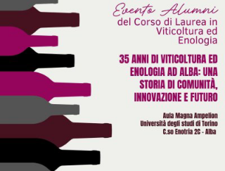 Alba celebra 35 anni del Corso in Viticoltura ed Enologia: una tradizione che guarda al futuro