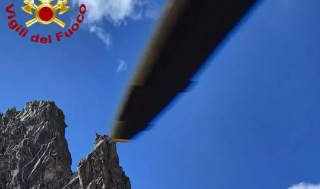 Valdieri - Soccorsi quattro alpinisti francesi bloccati a 2.600 metri
