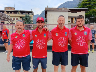 Bocce – Specialità volo: secondo posto per l’Auxilium Saluzzo al “Trofeo Mario Page” di Saint Vincent