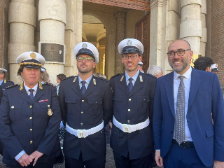 Tre agenti della Polizia Locale di Mondovì al corso di formazione della scuola “Bussi” di Torino